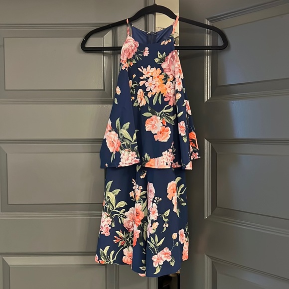 Floral Romper - Picture 1 of 3